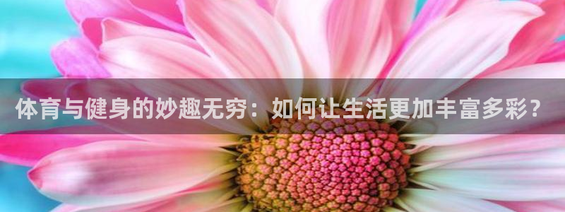 凯发官方正版app娱乐首页网站大全：体育与健身的妙趣