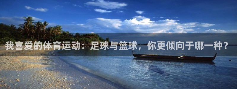 凯发官网下载是干嘛的公司：我喜爱的体育运动：足球与篮球，你更