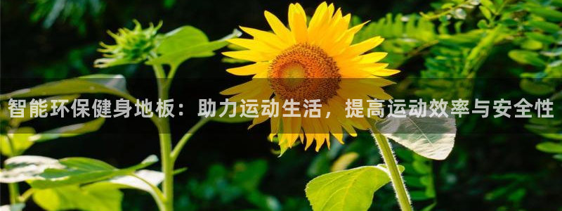 凯发官网下载平台注册流程视频：智能环保健身地板：助力